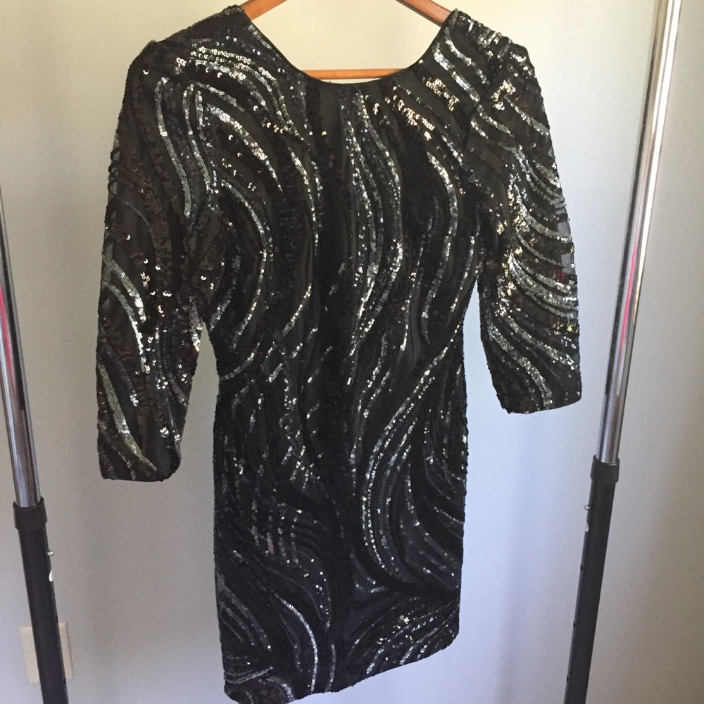Express Sequin Mini Dress